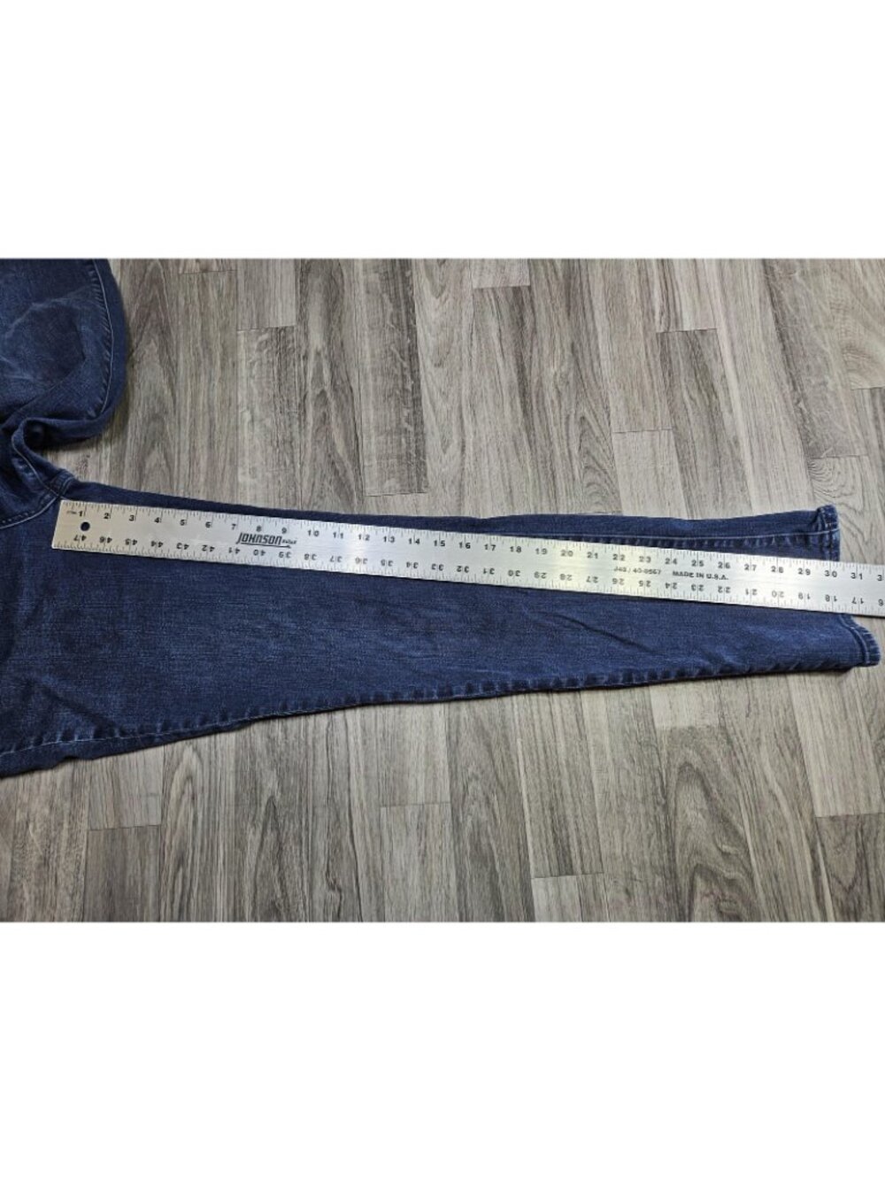 Talbots Heritage Straight Jeans Womens 10 Blue Med Wash Mid Rise Stretch Denim - Picture 11 of 13